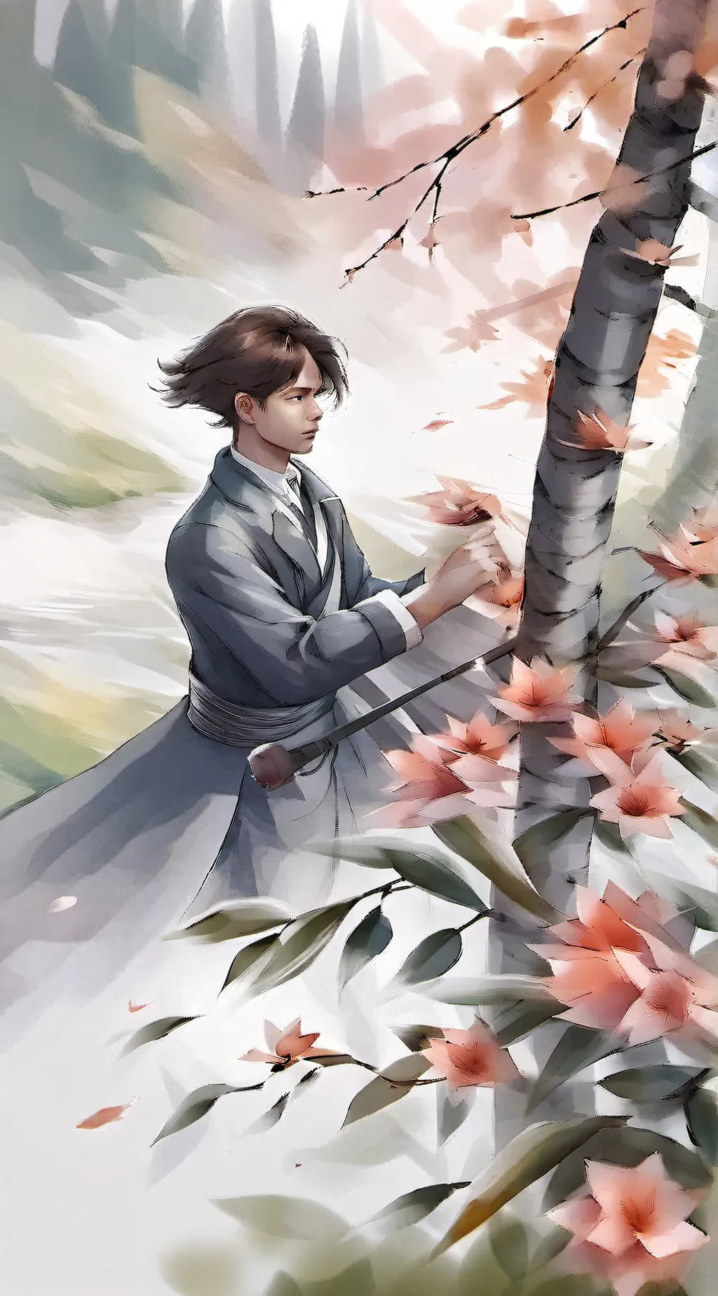 ai character: Serbia angels❤️ background