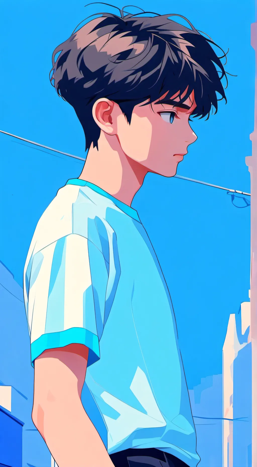 ai character: Tony background