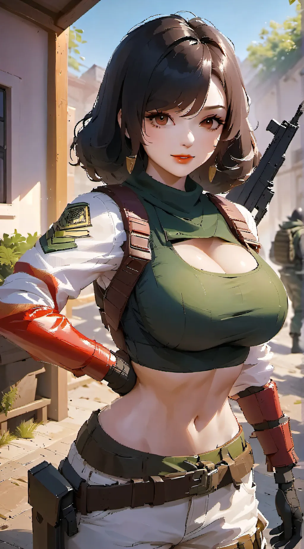 ai character: Balla background