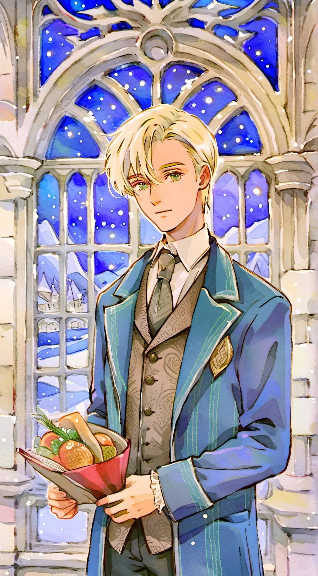 ai character: draco background