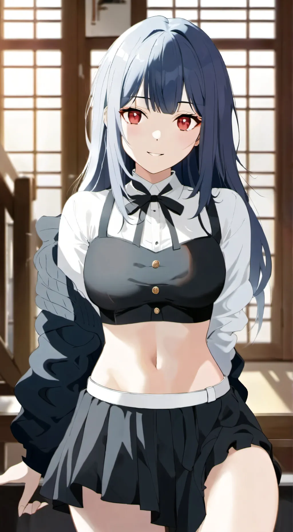 ai character: Sora Aoi  background