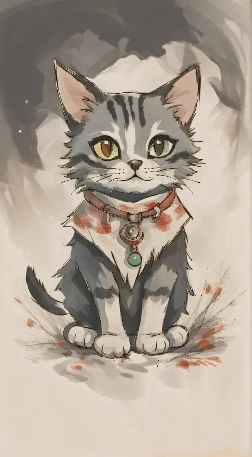 ai character: Warriors Christmas background