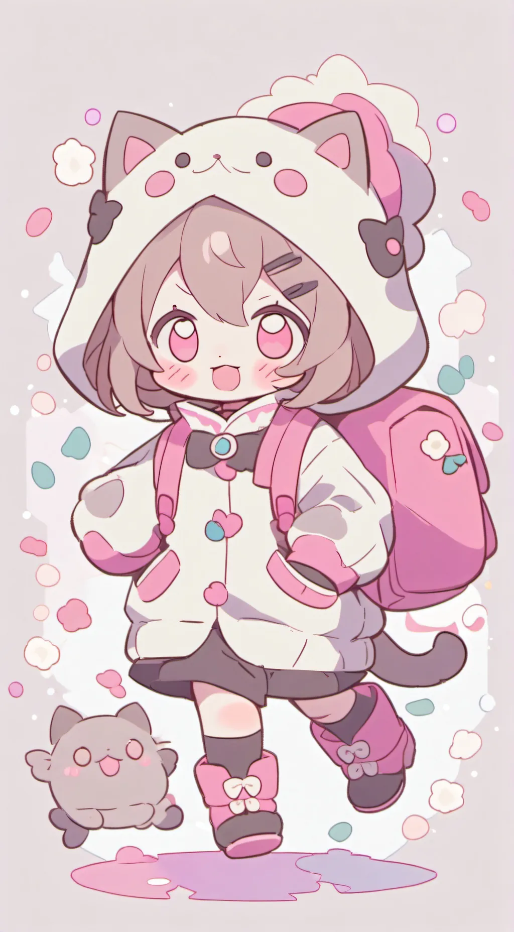 ai character: MHA new kid background