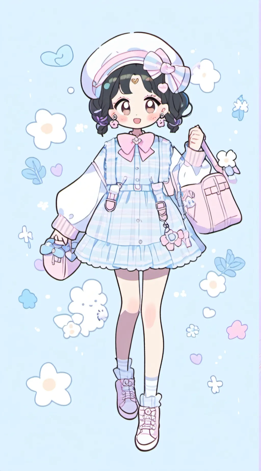 ai character: Marie background