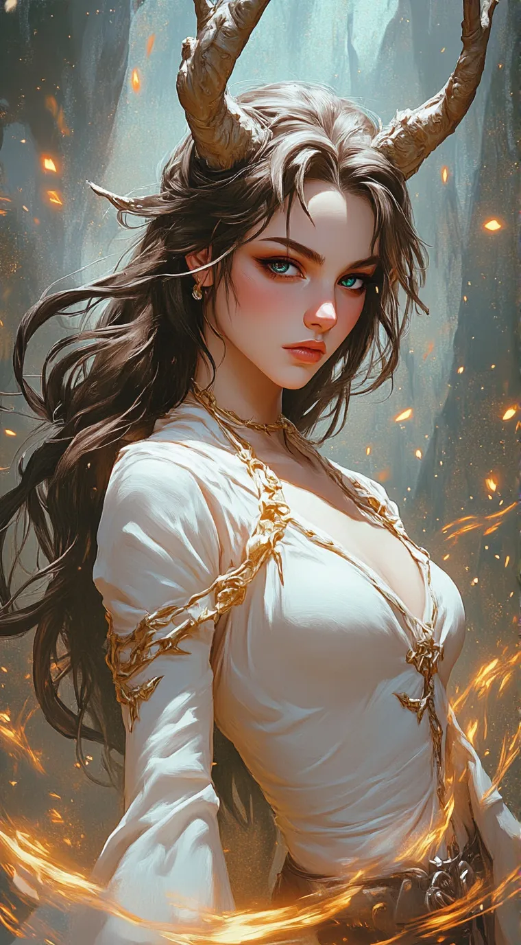 ai character: robot human@ background