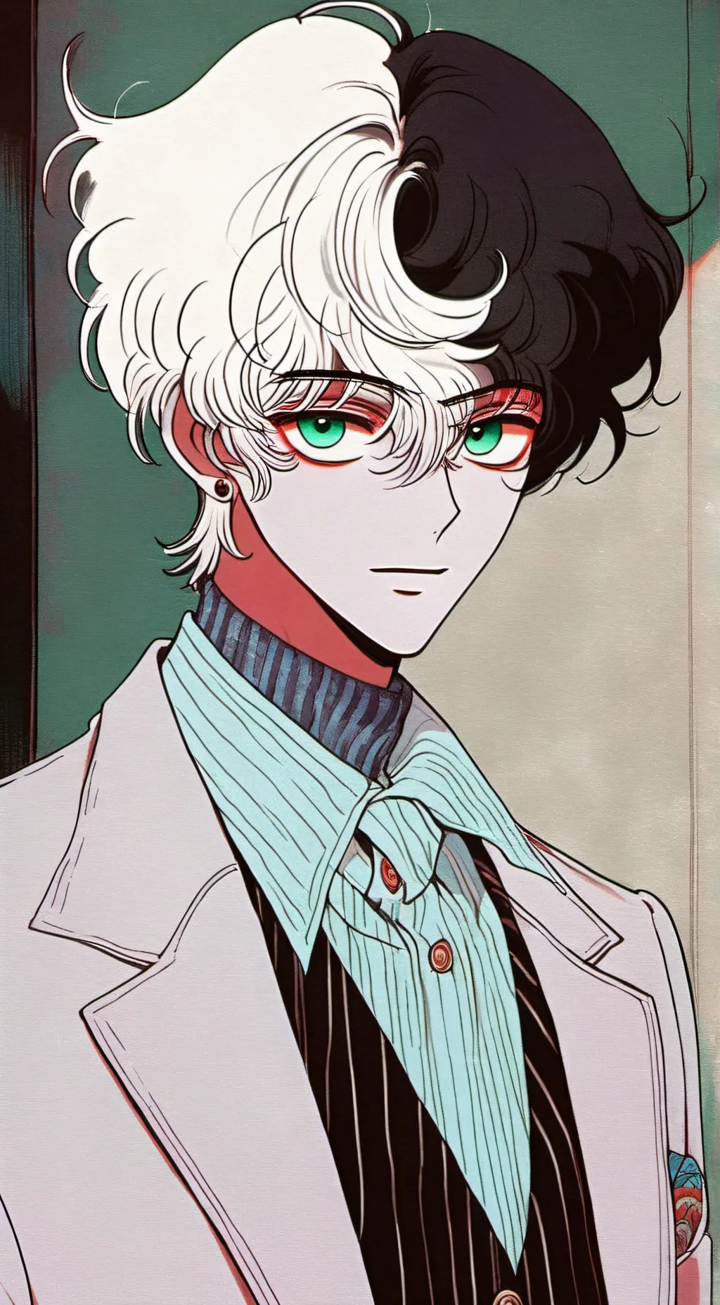 ai character: The static demon background