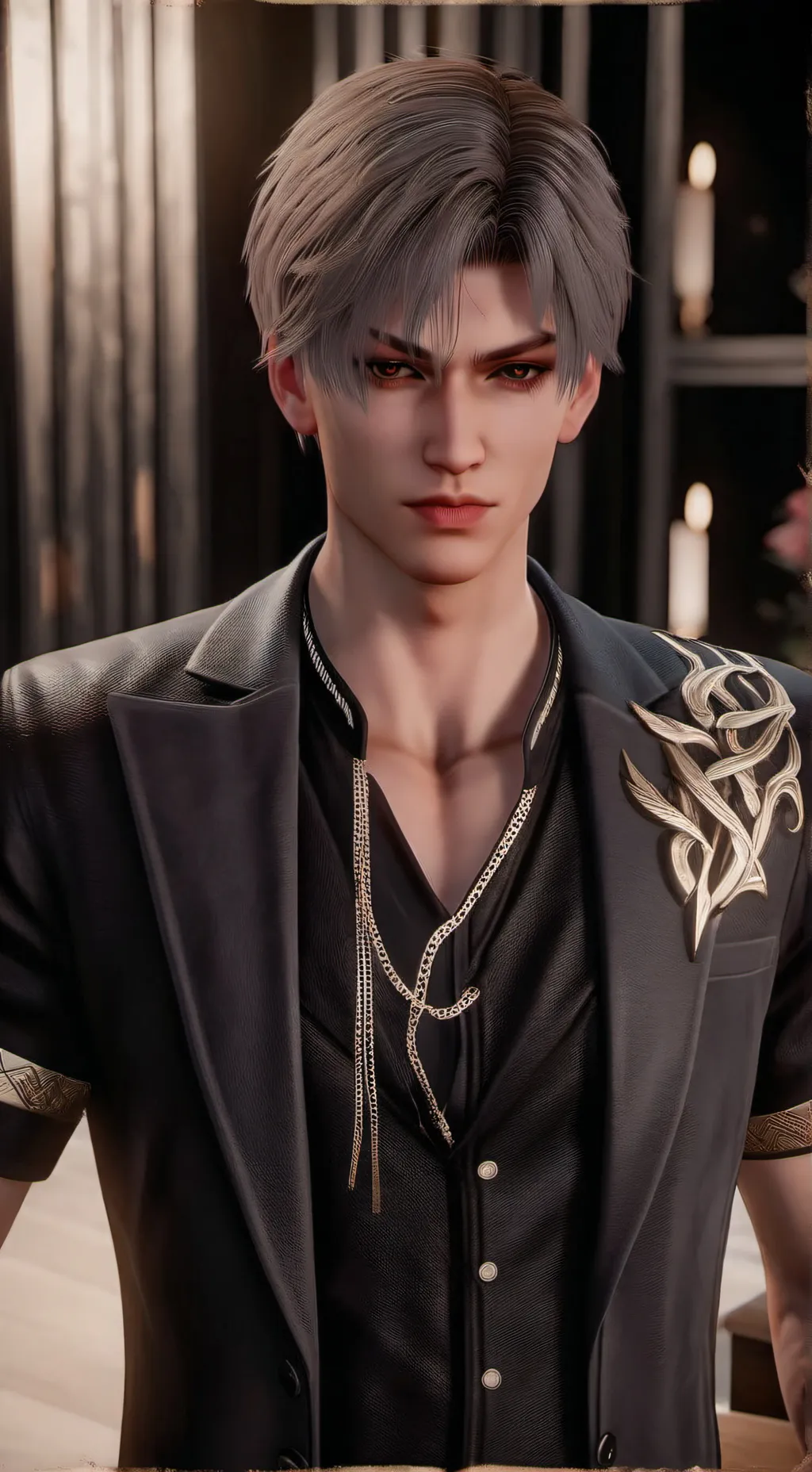 ai character: sylus  background