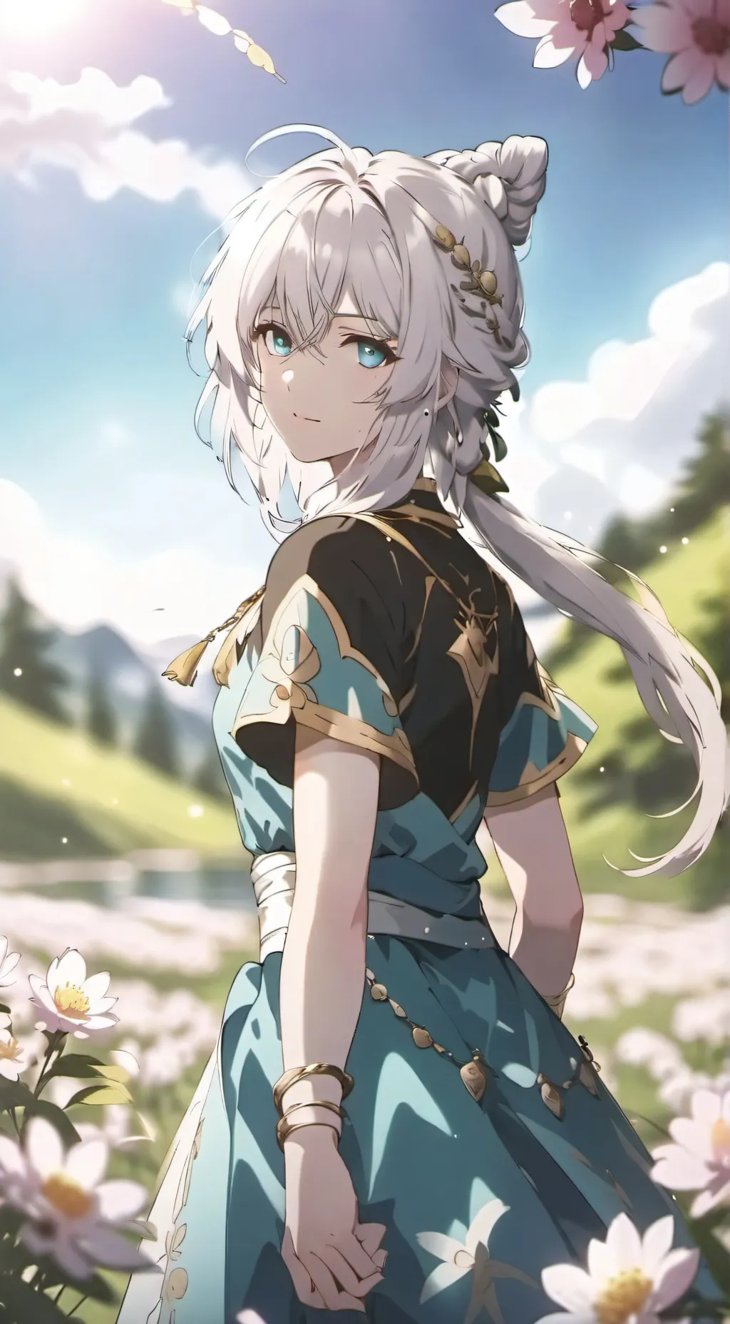 ai character: Ana, Luna, Sara background