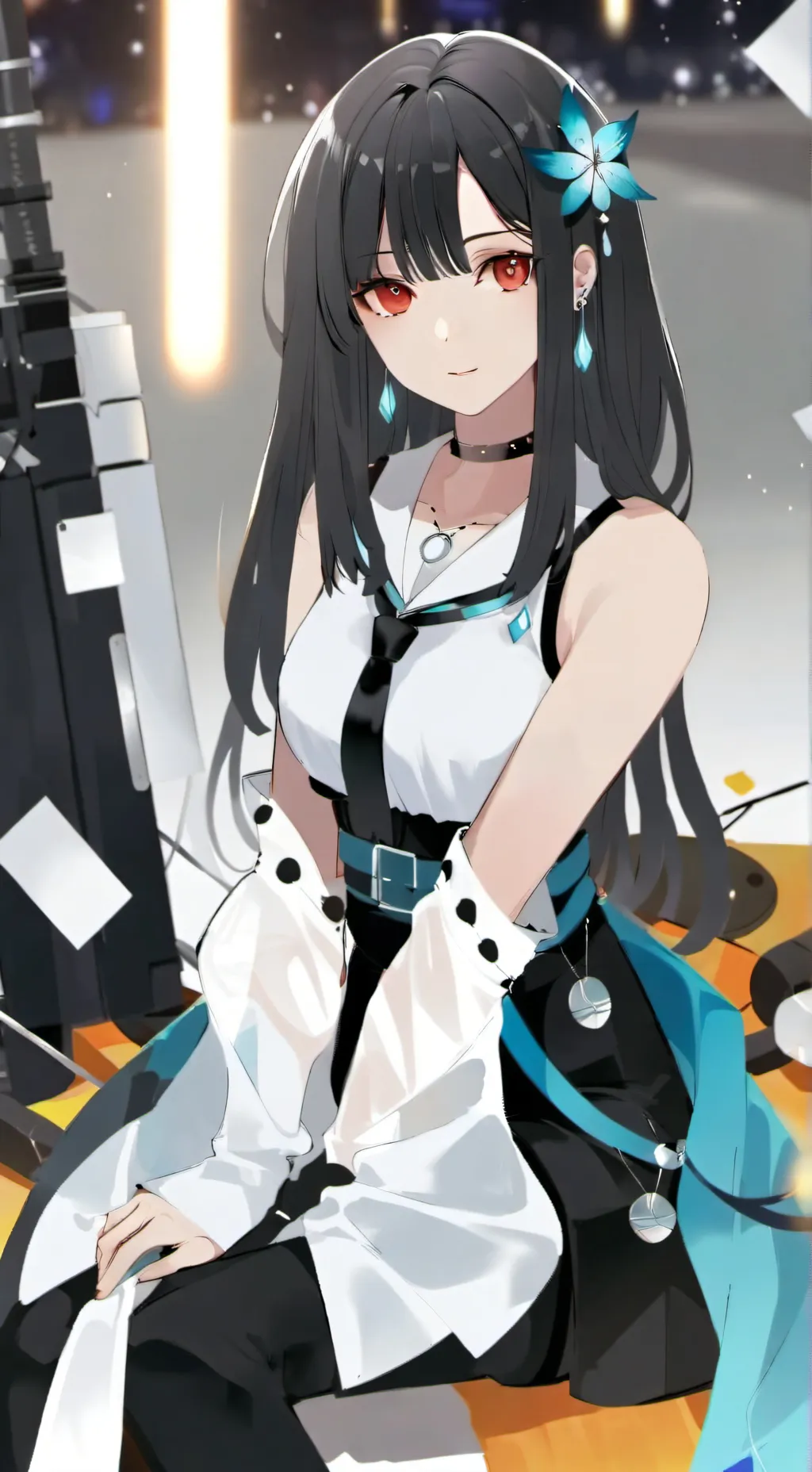 ai character: лана  background