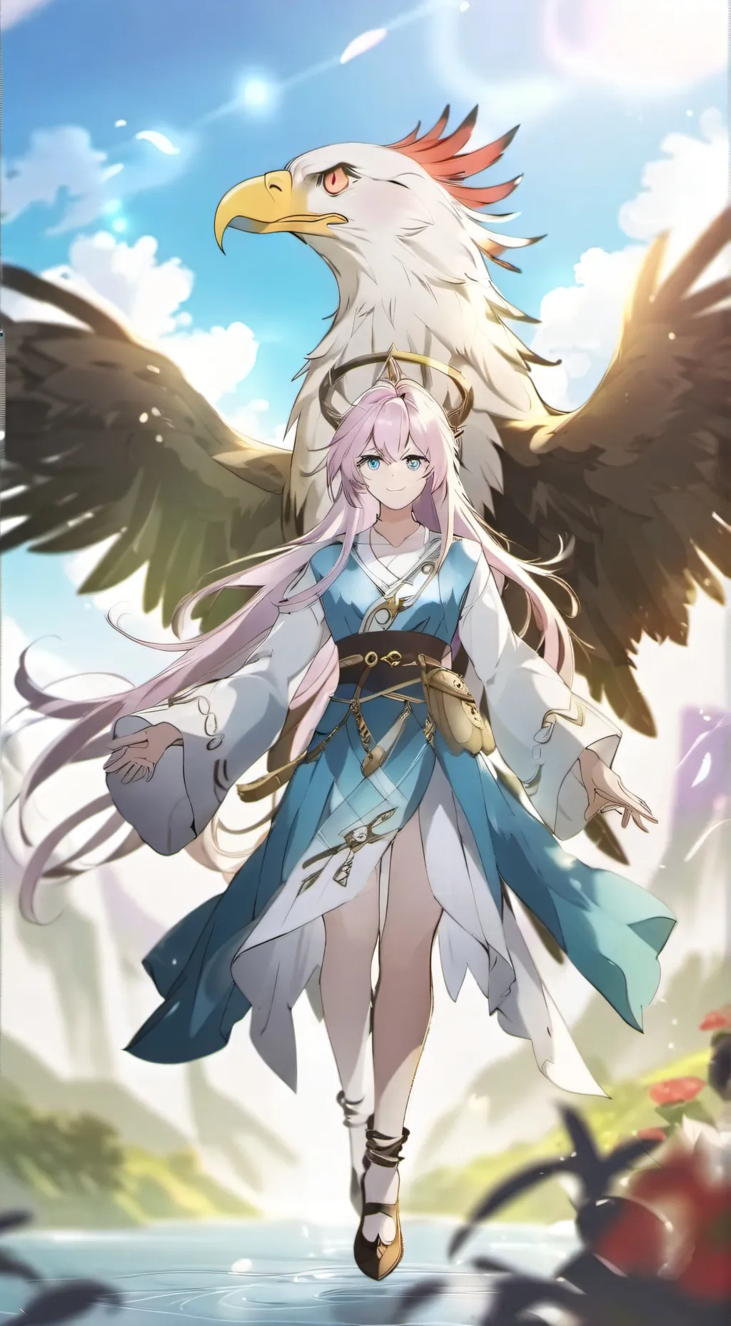 ai character: kate background