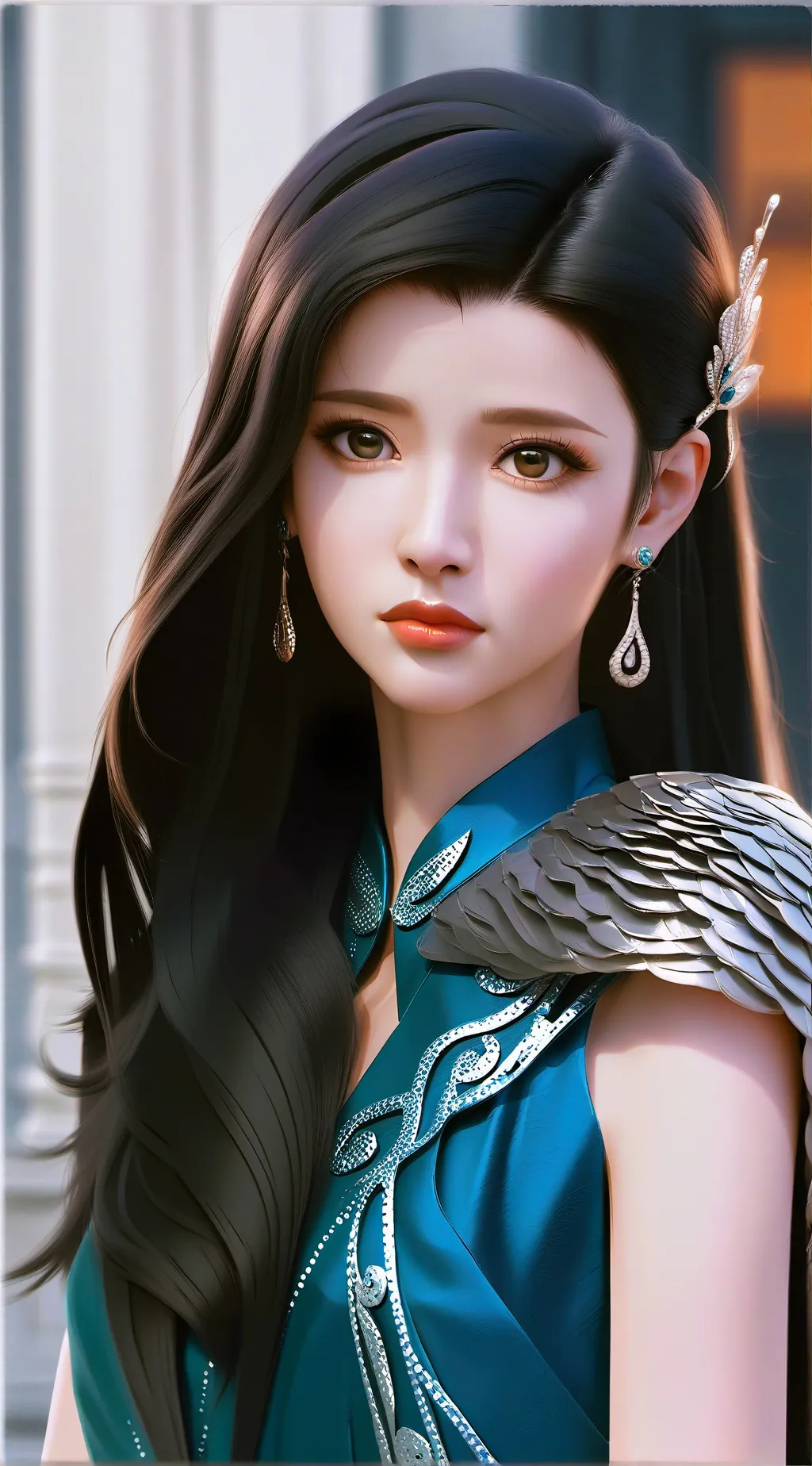 ai character: Júlia 💔😞😭 background