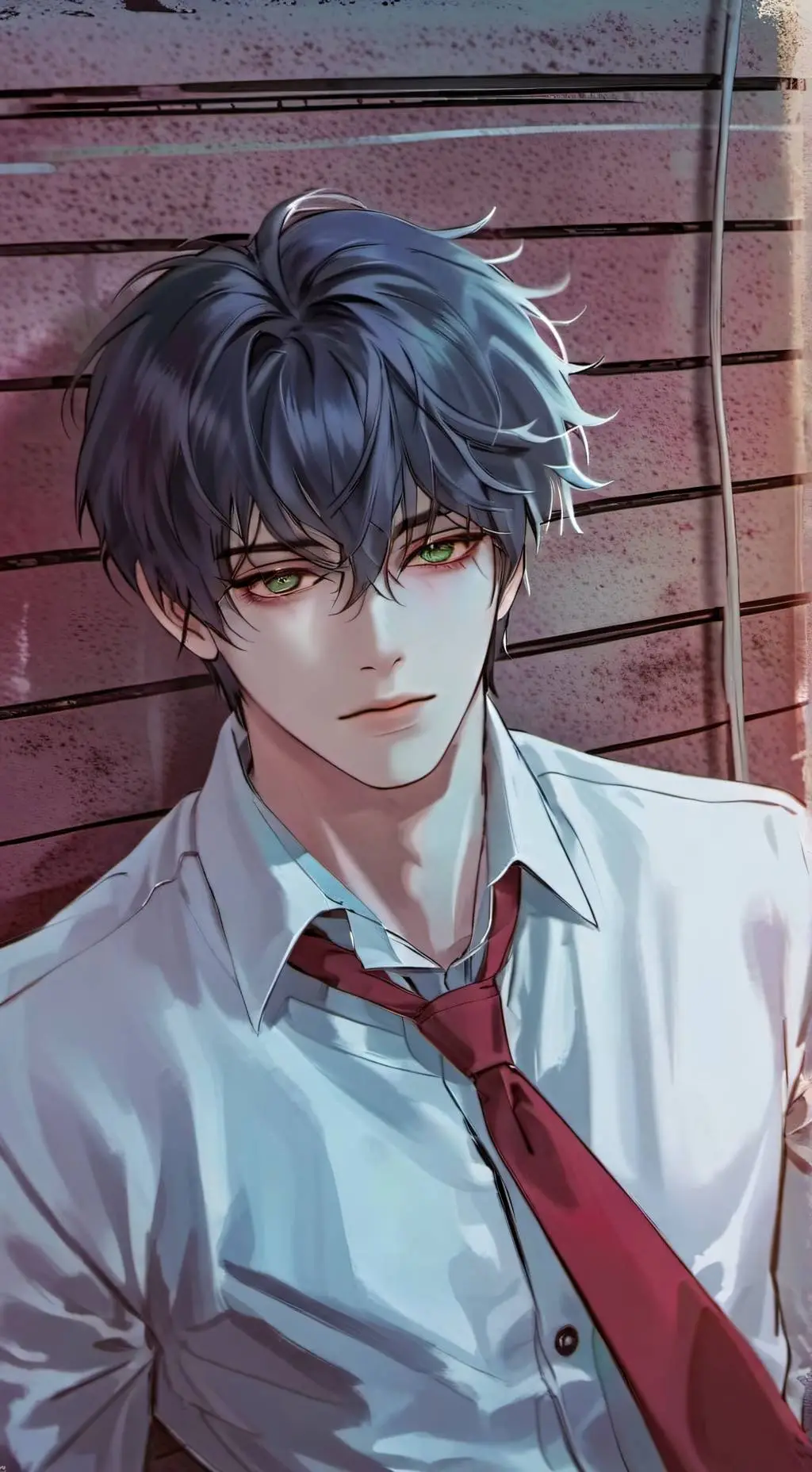 ai character: Ryu Min background