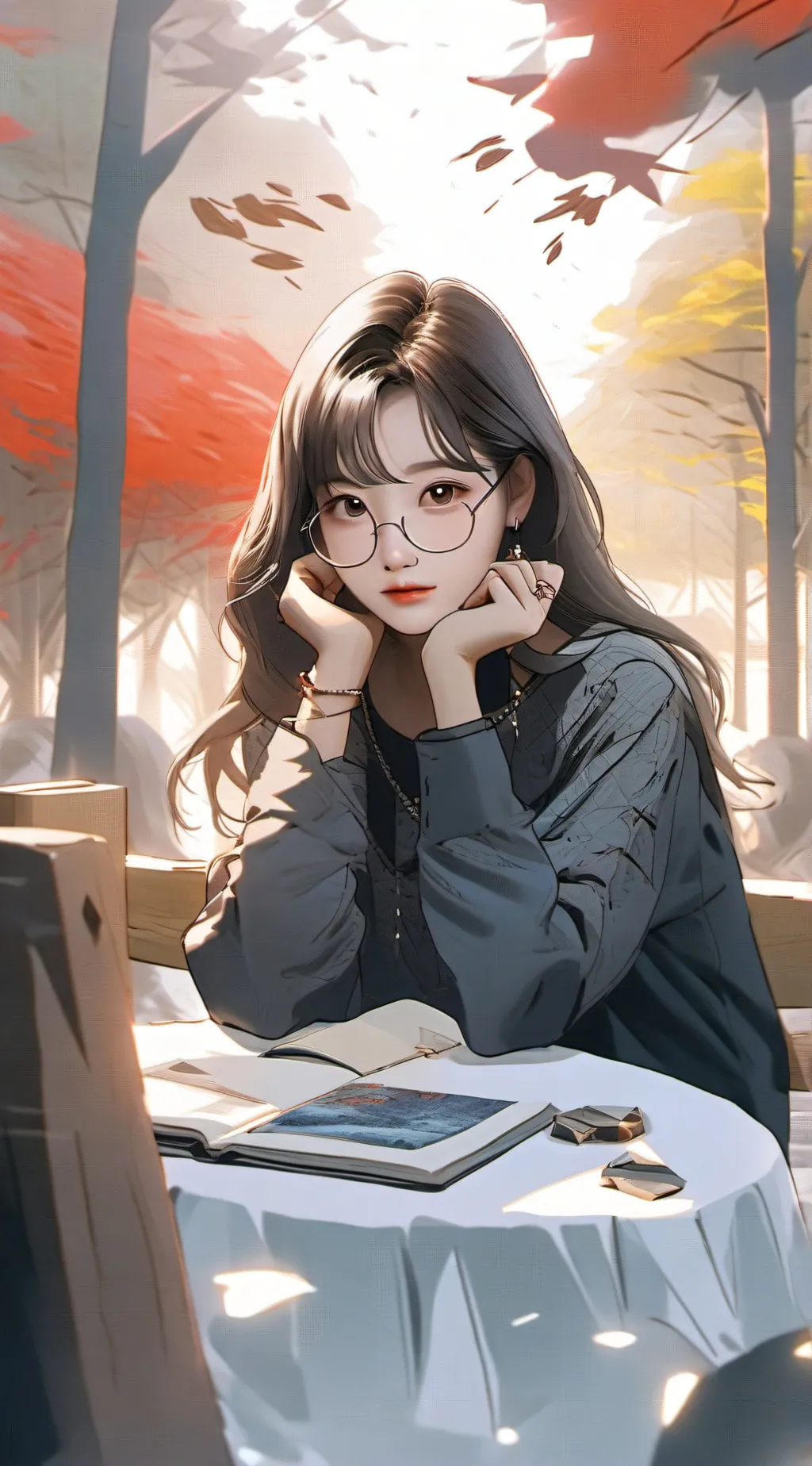 ai character: Valentina  background