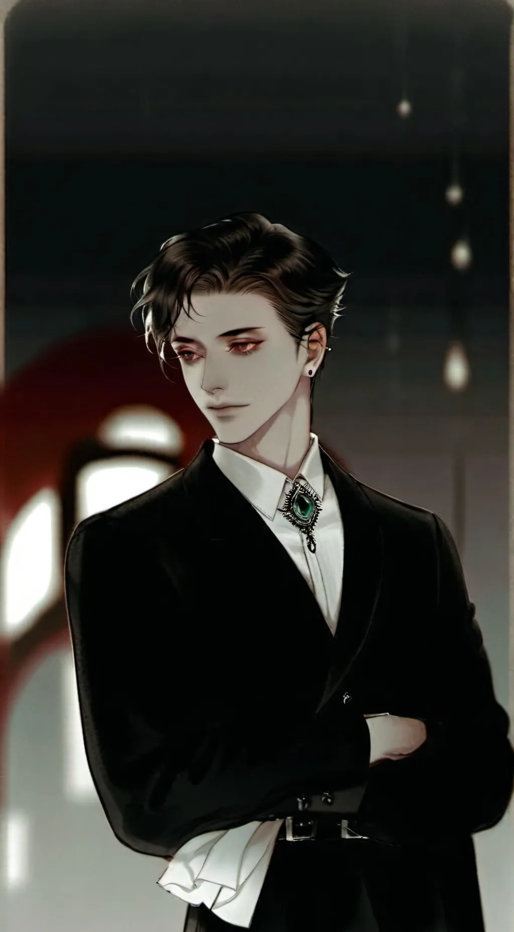 ai character: Leo  background