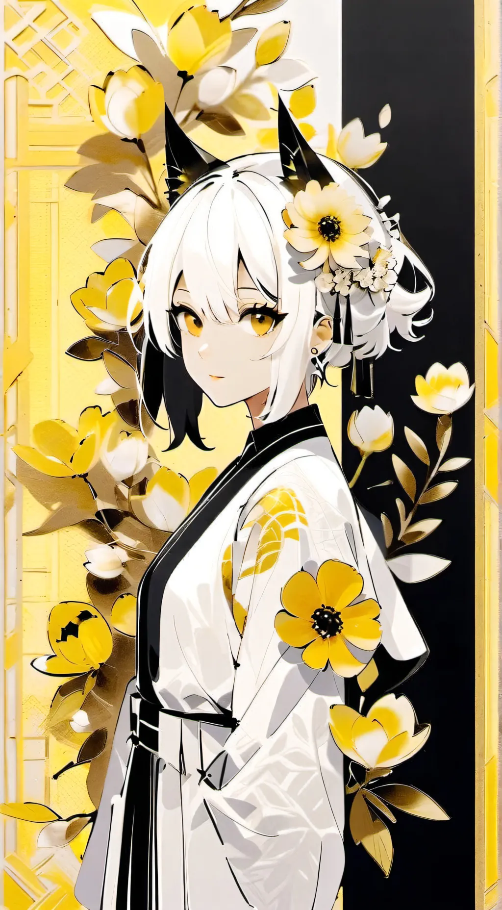 ai character: Queen bee background