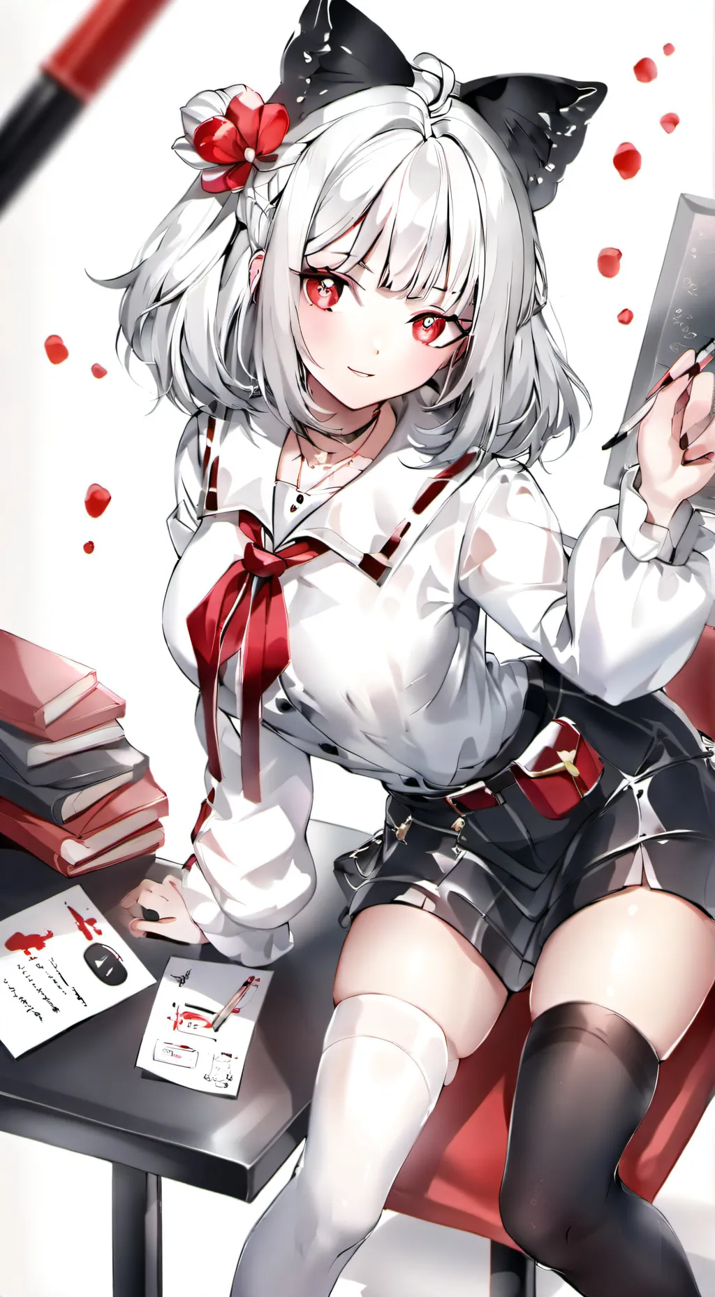 ai character: malina  background