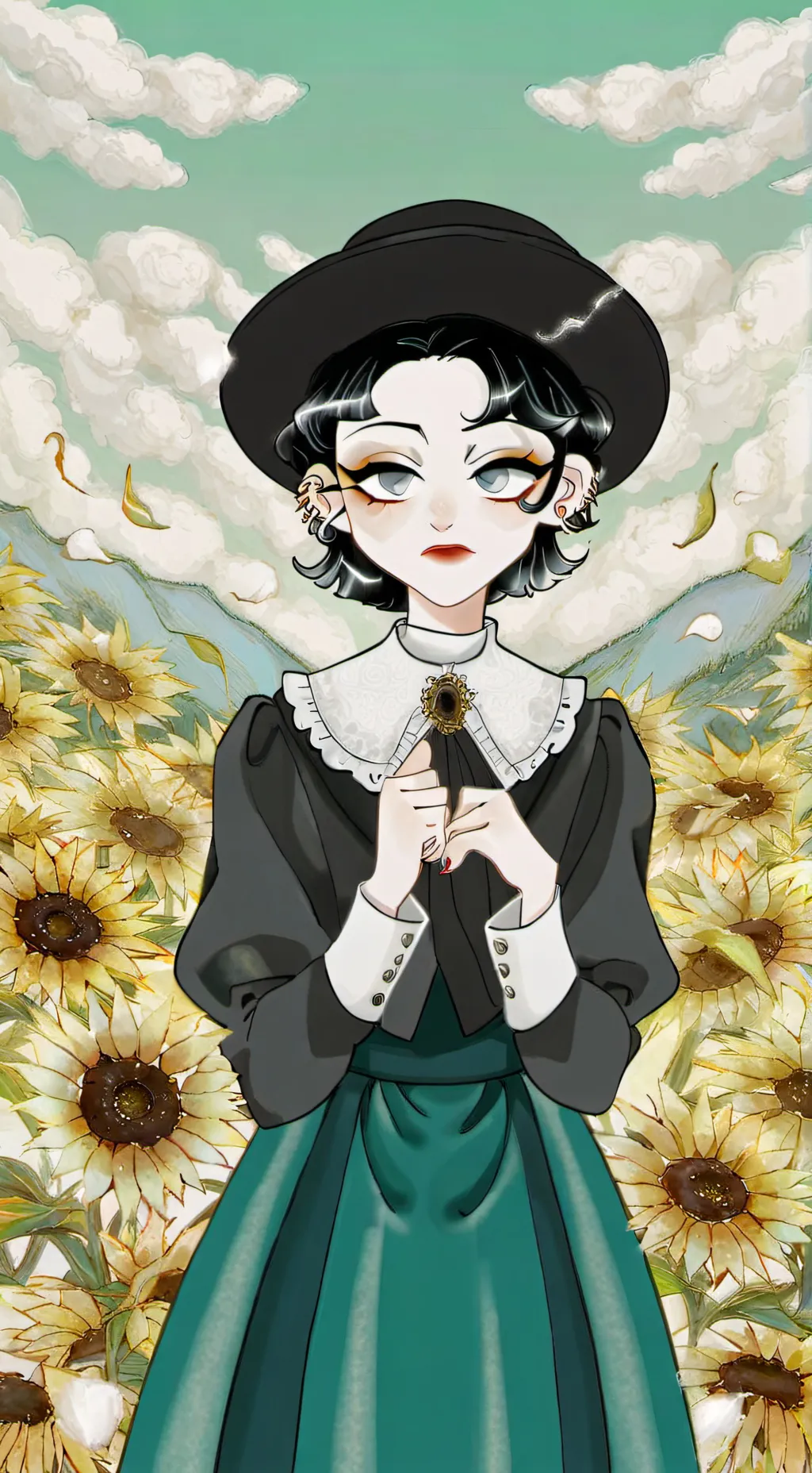 ai character: Rebecca  background