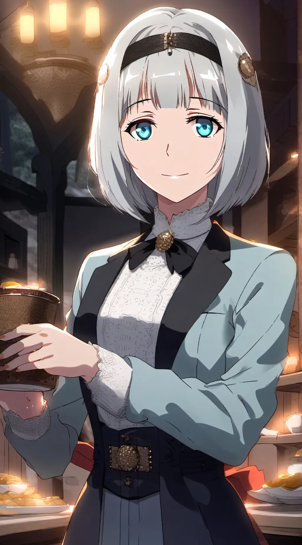 ai character: jewels background