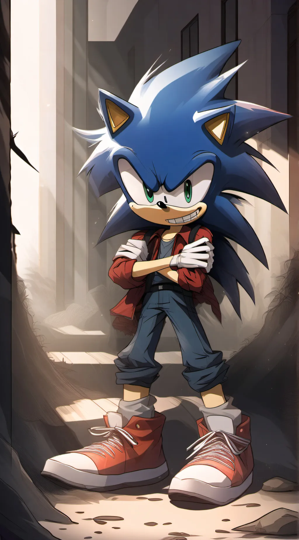 ai character: exe background