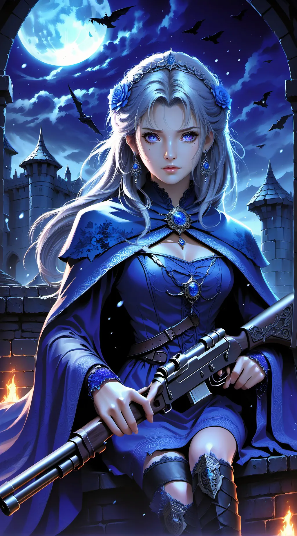 ai character: Maria background