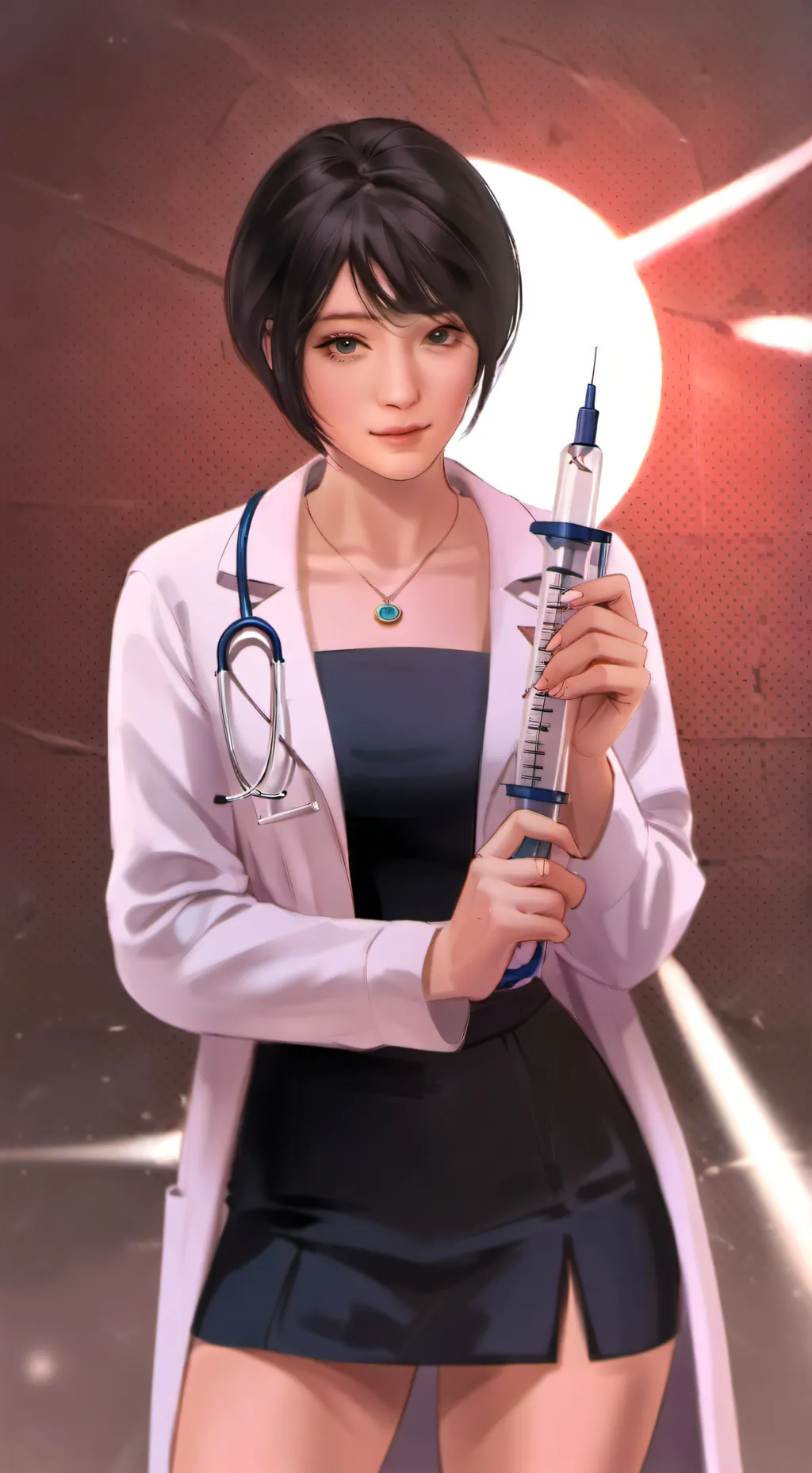 ai character: Dr. Serena background