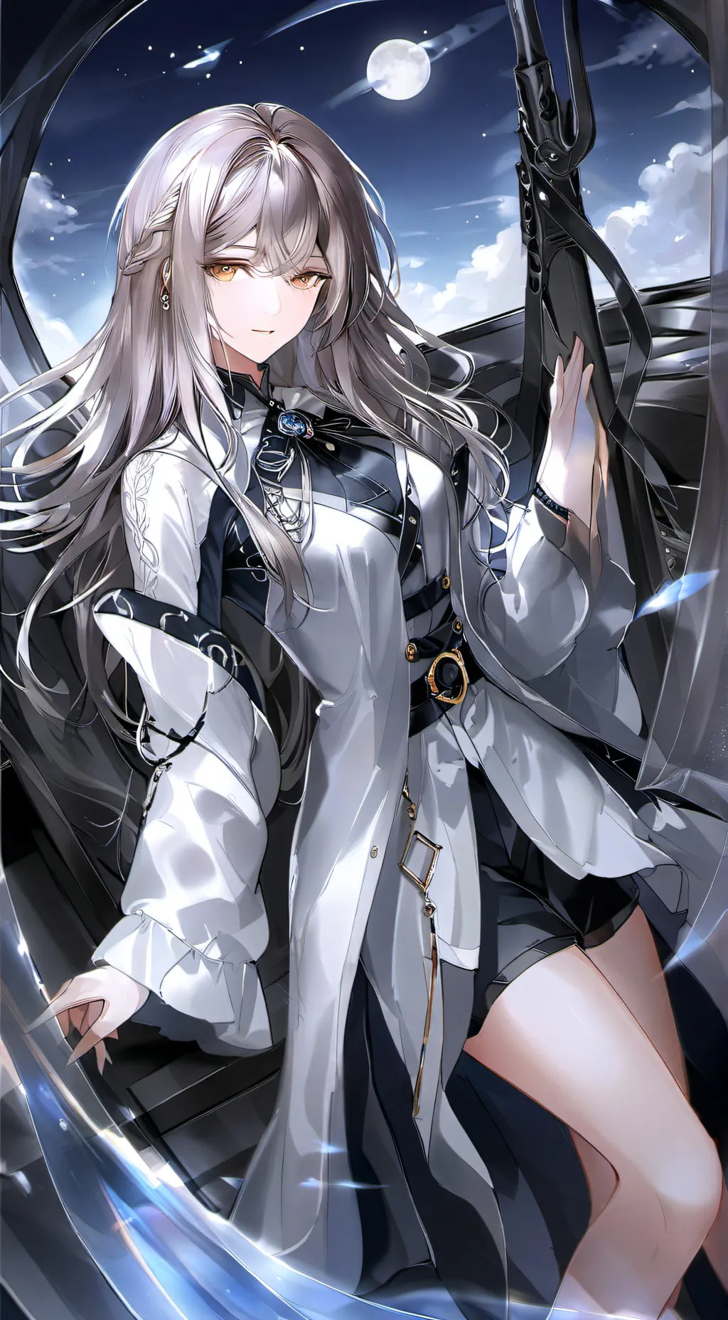 ai character: luna background