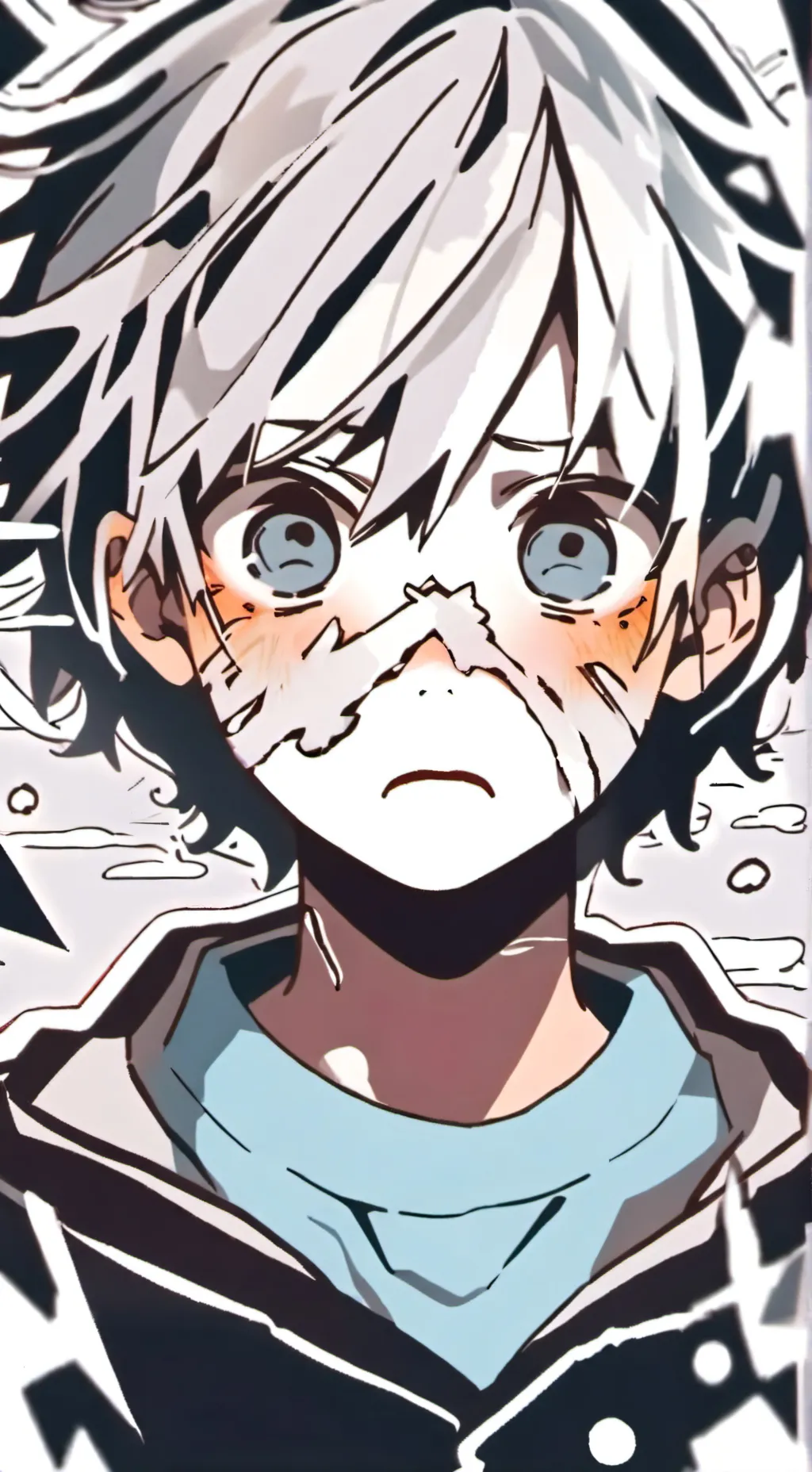 ai character: pain background