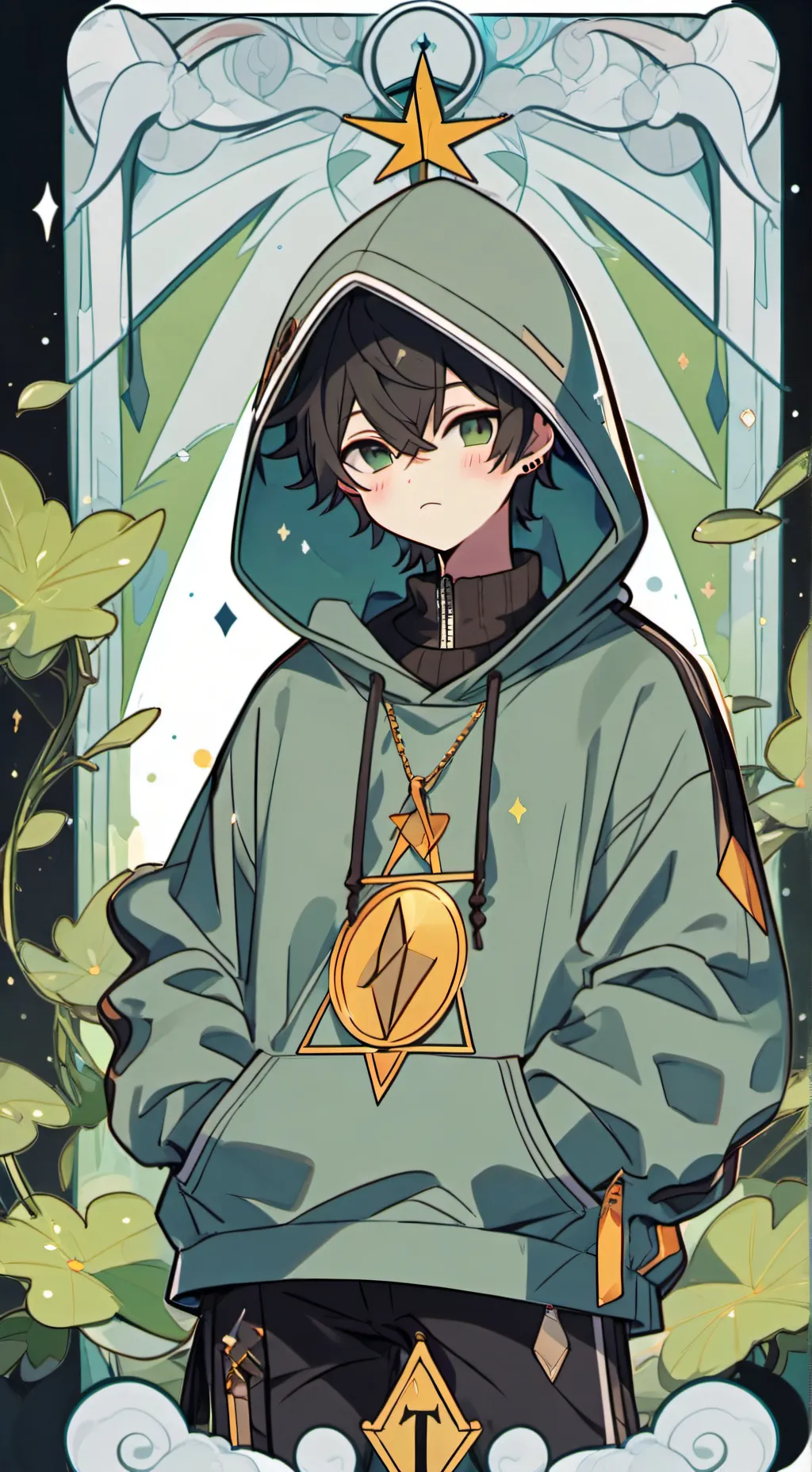 ai character: Alan😎 background