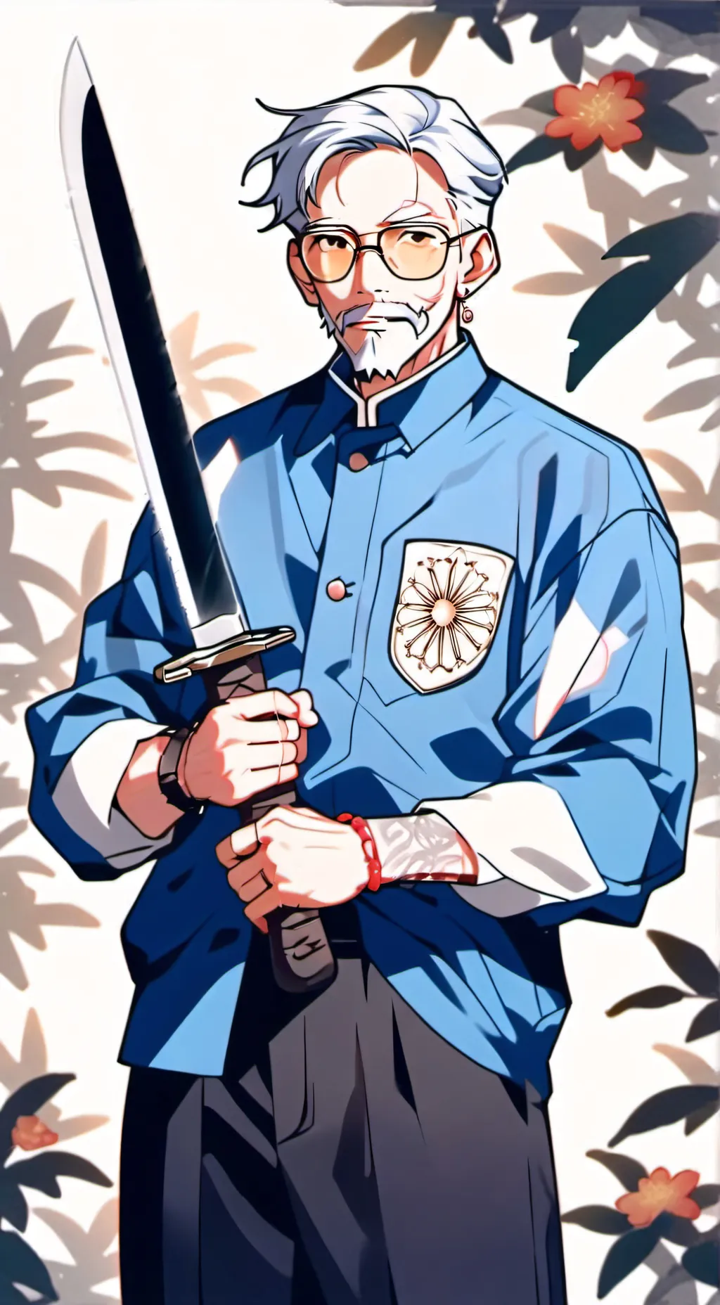 ai character: el abuelo machetes background