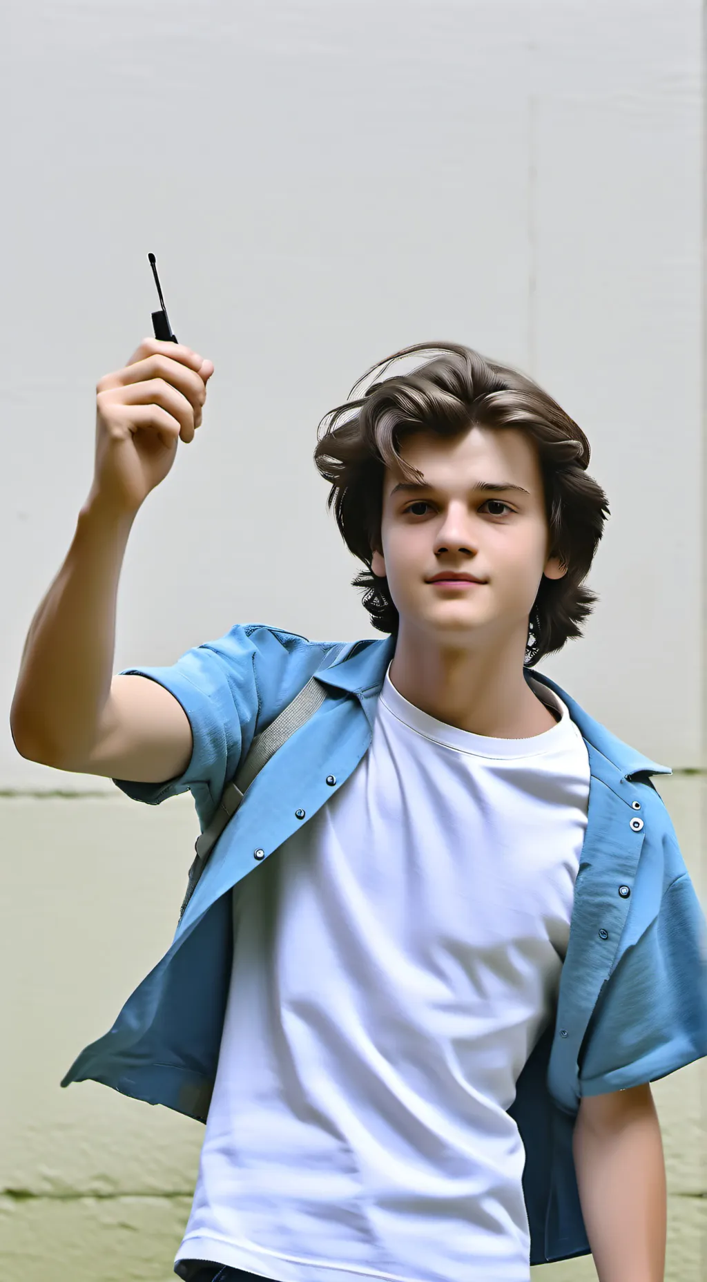 ai character: Steve Harrington  background