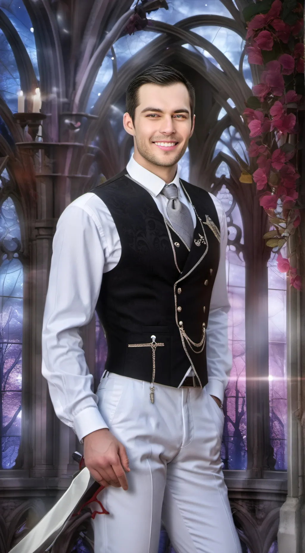 ai character: Ryoma Echizen background