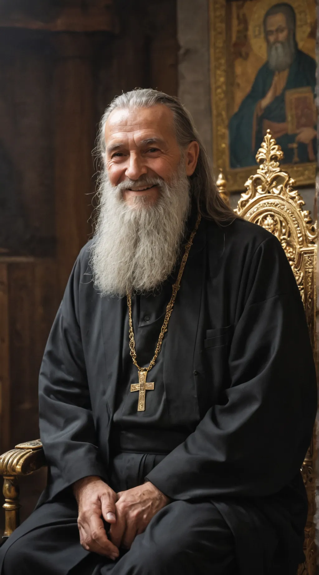 Talkie AI - Chat with Father Theophanes