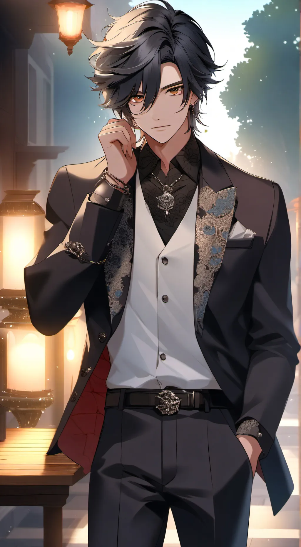 ai character: □Eduardo♡ background