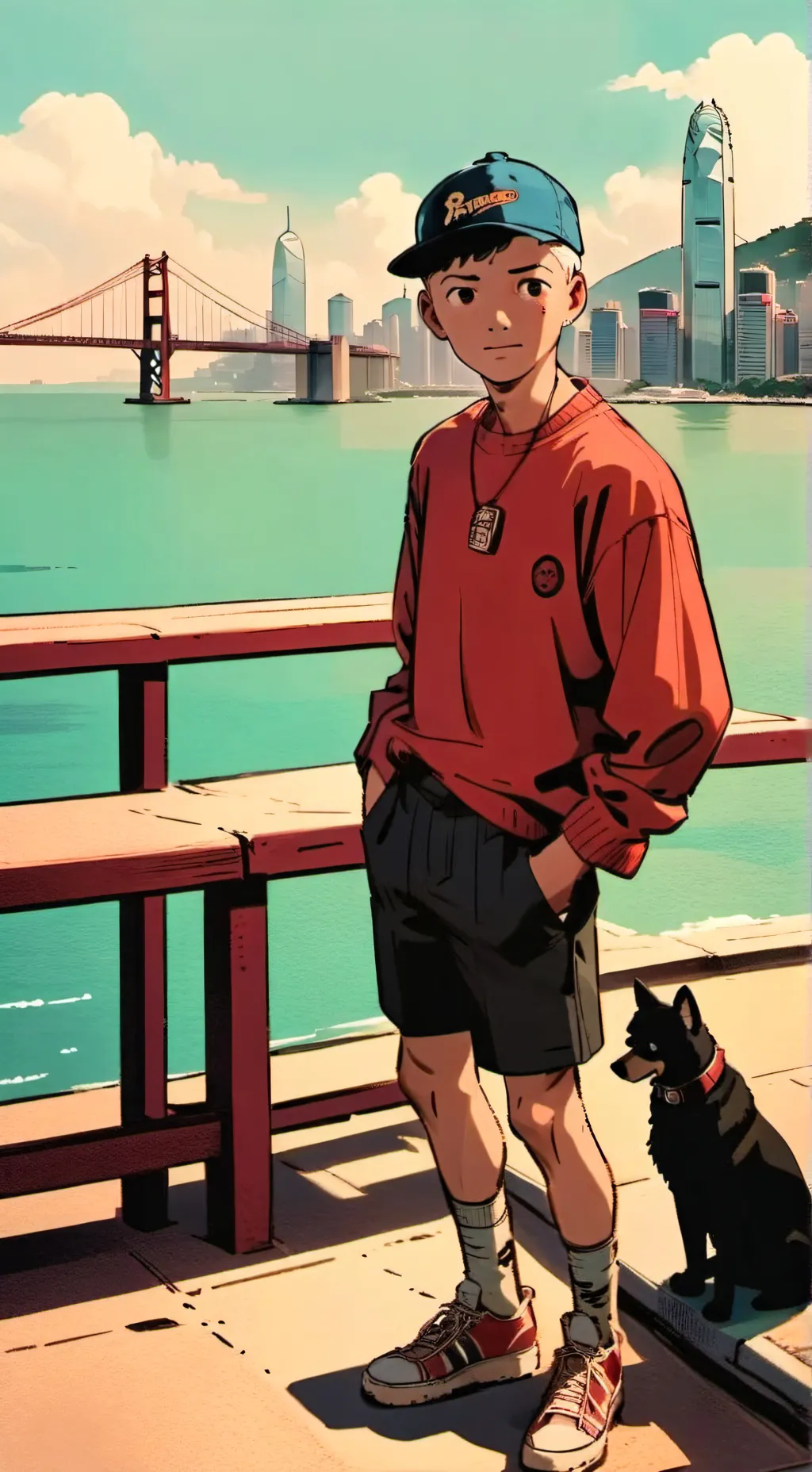 ai character: Caleb background