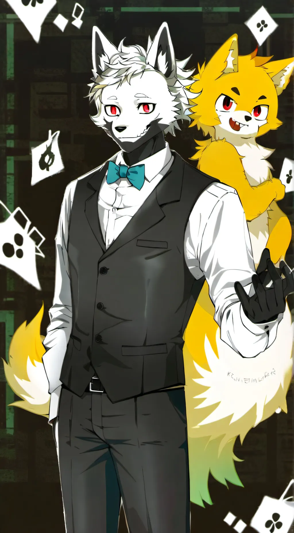 ai character: Louie and Shira background