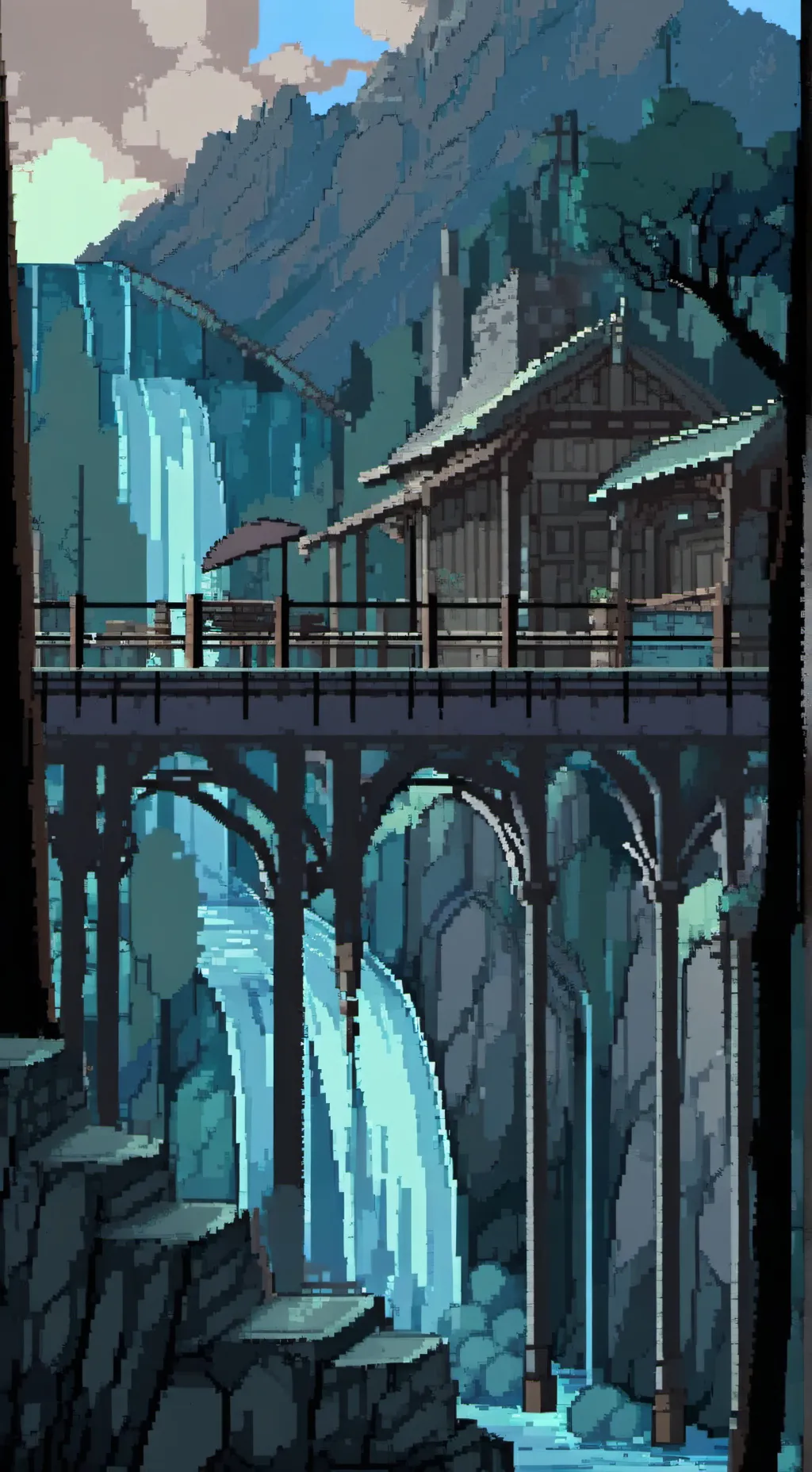 ai character: dandadan background