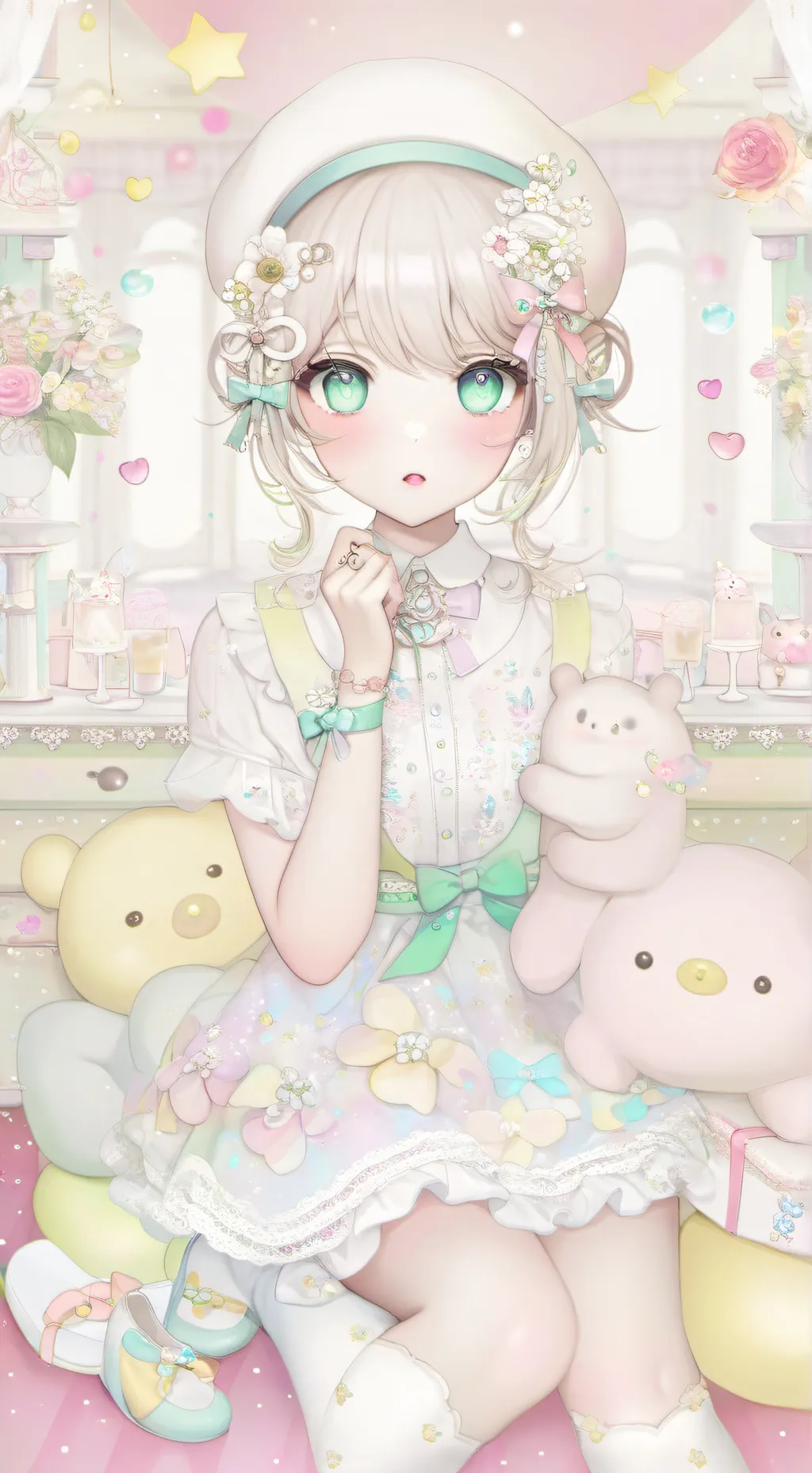 ai character: jjk sleepover... background