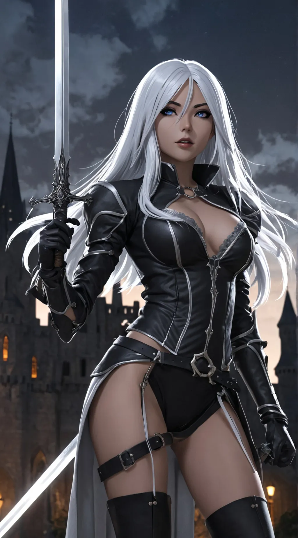 ai character: Cassandra Darkmour background