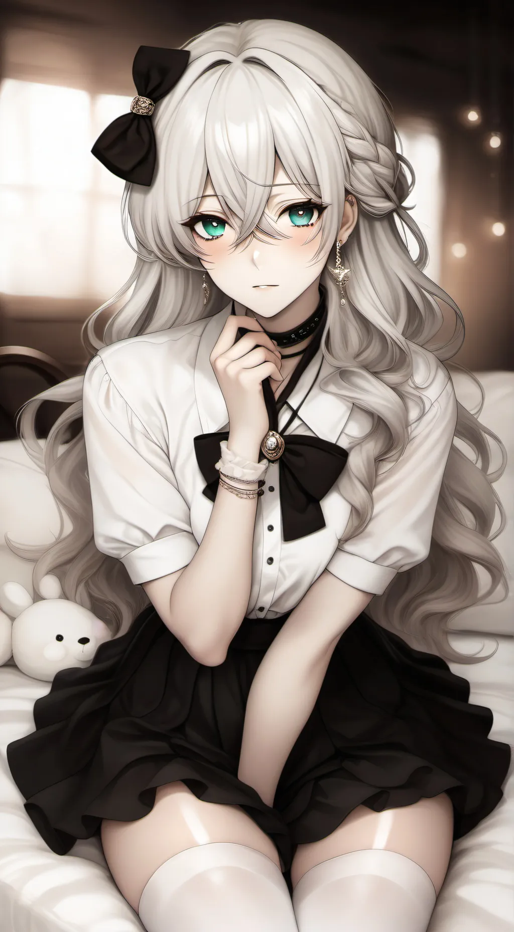 ai character: Y/N x Crush 💕 background