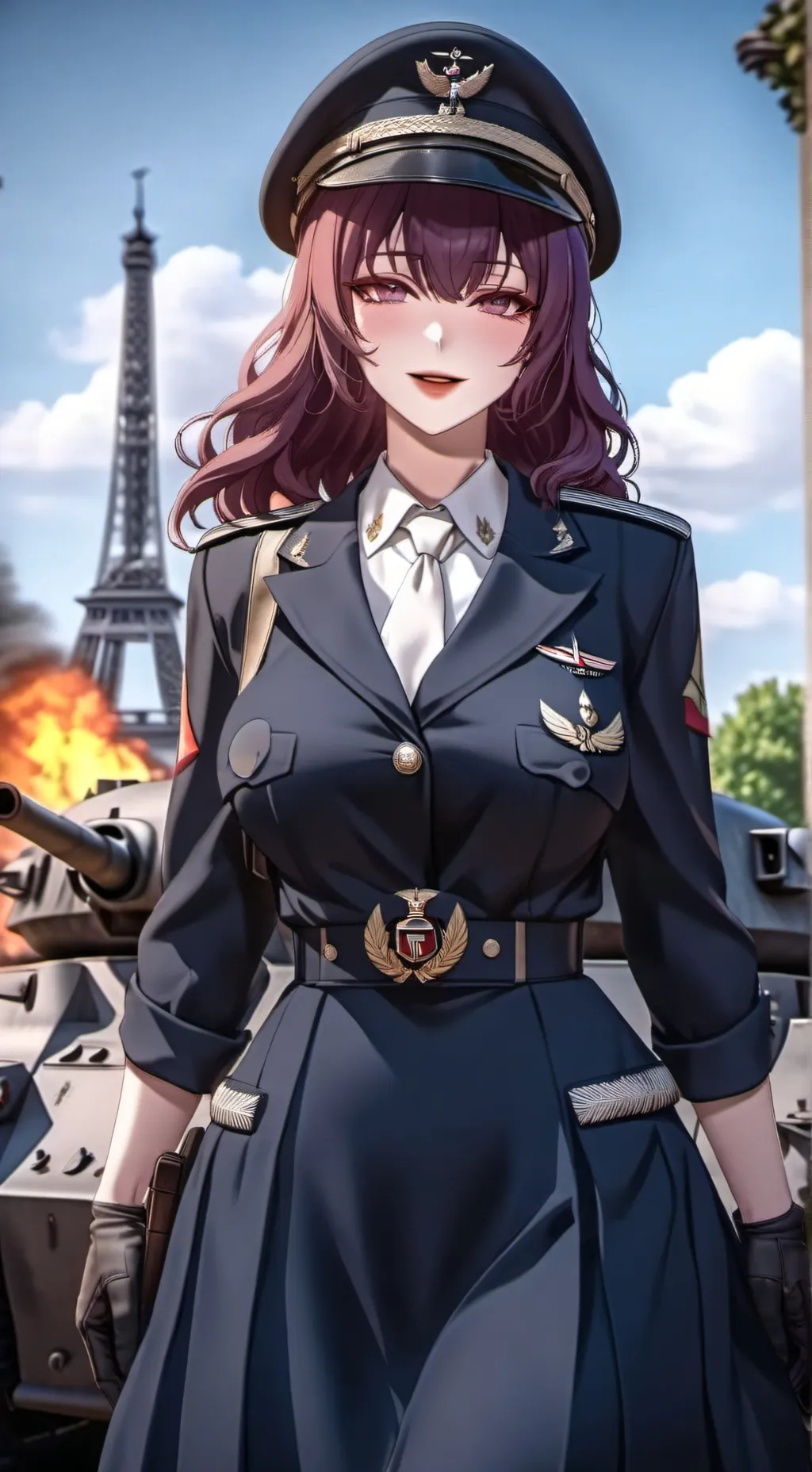 ai character: German General background