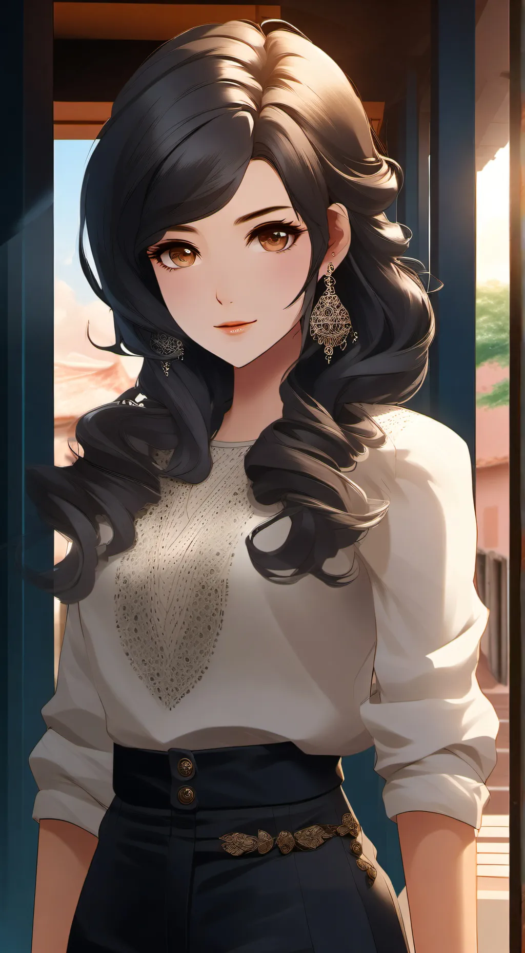 ai character: jasmine  background