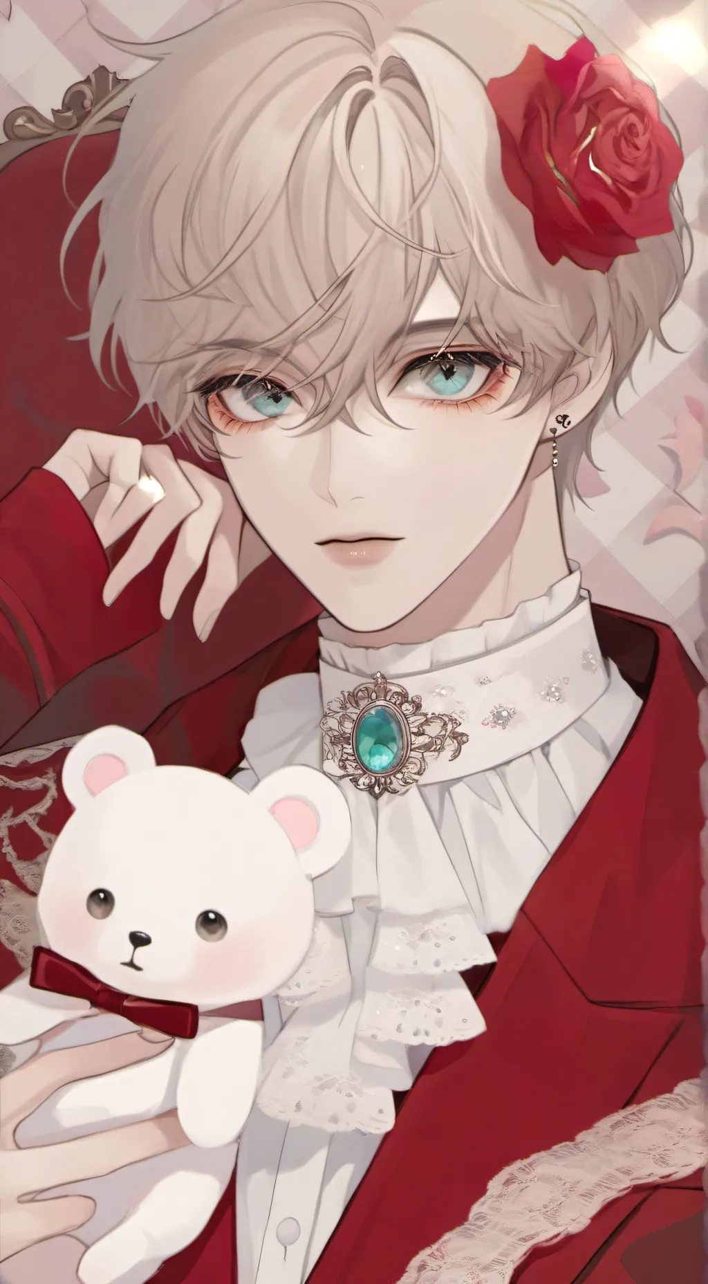 ai character: Jackson 🍡🍀￼ background