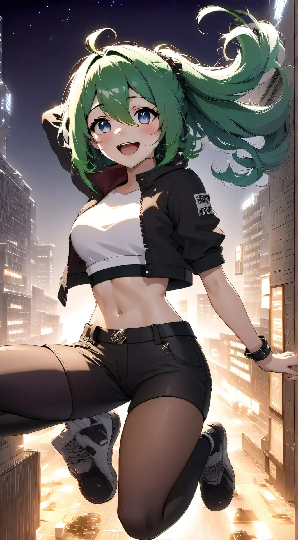 ai character: Luna background