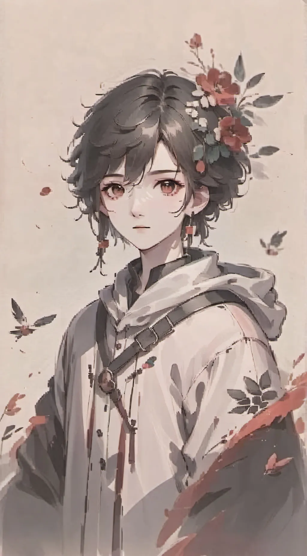 ai character: °.•mordecai°.• background