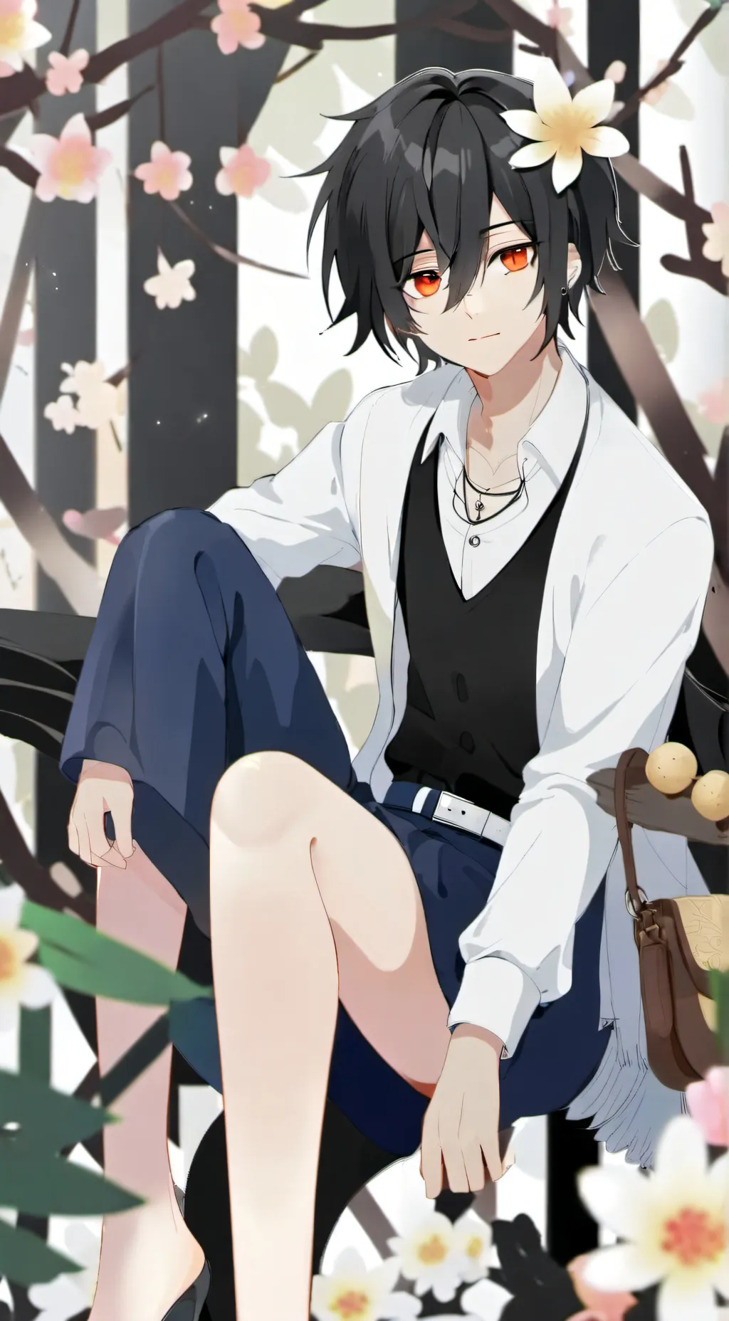 ai character: online bf background