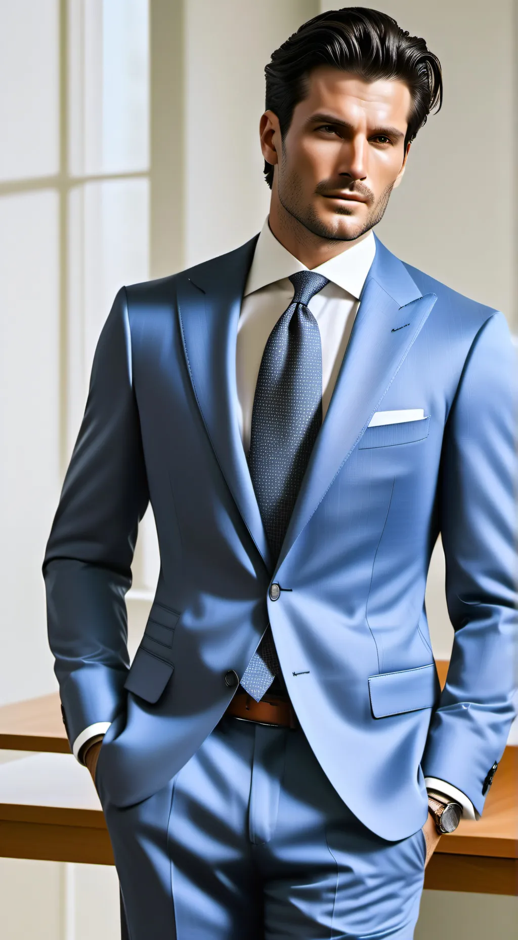 ai character: James Caldwell background