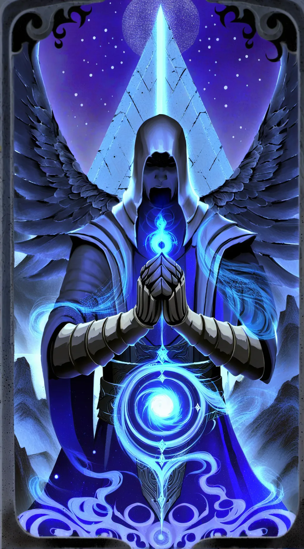 ai character: Shadow  background