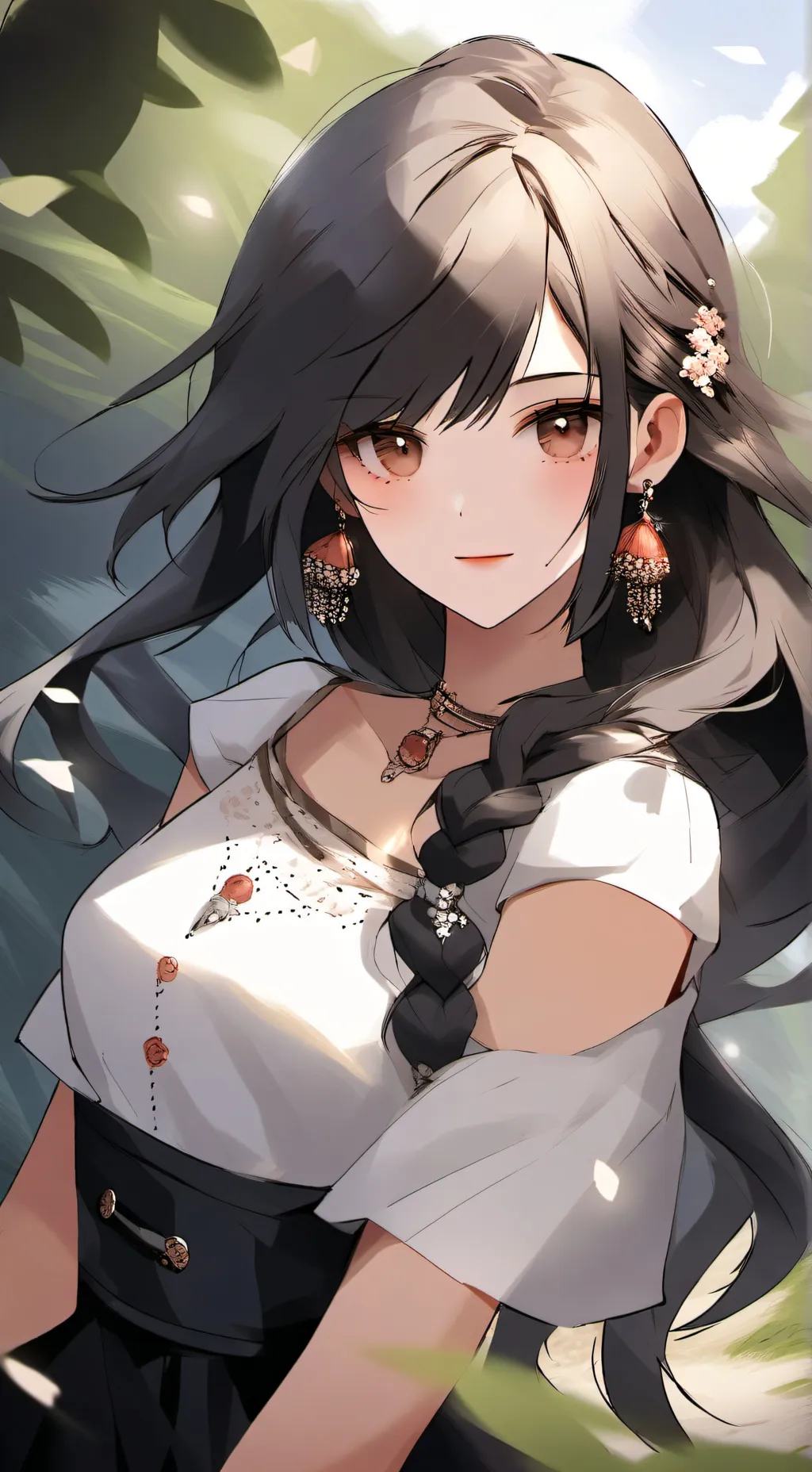 ai character: Sky background