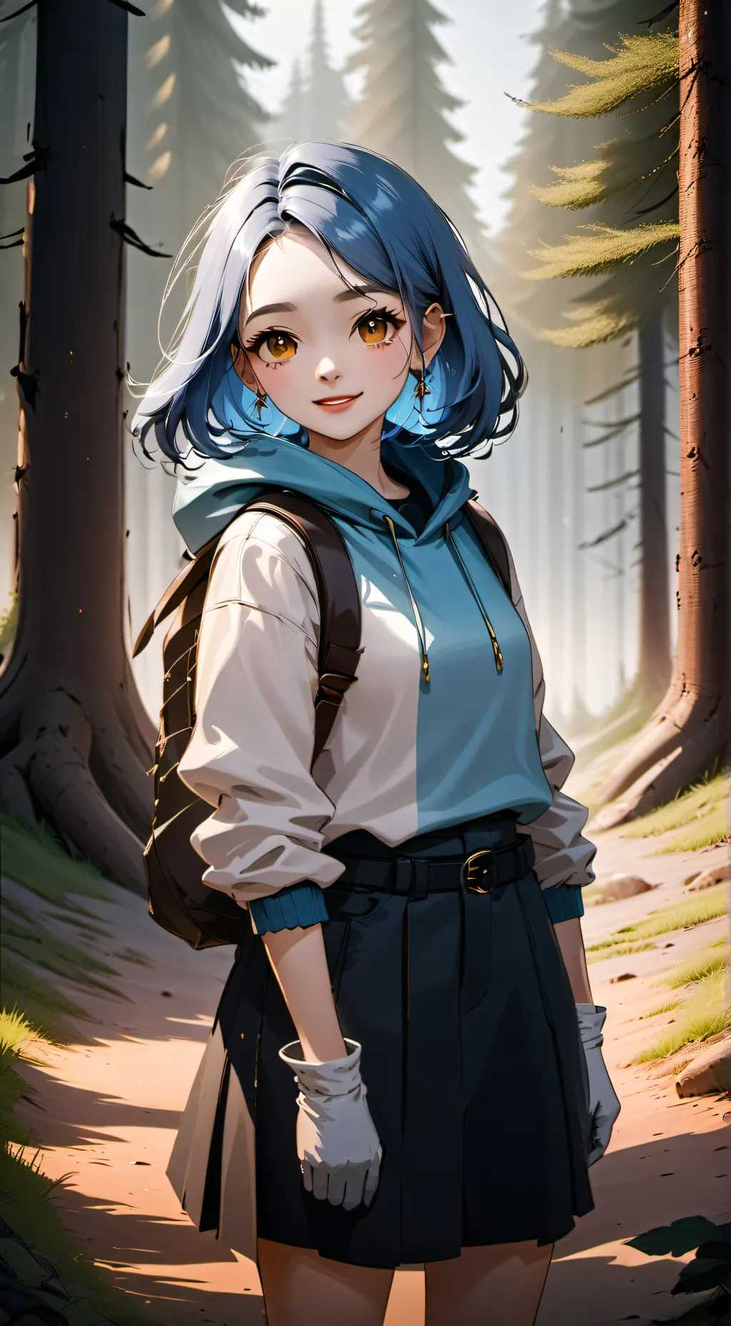 ai character: Ashley background