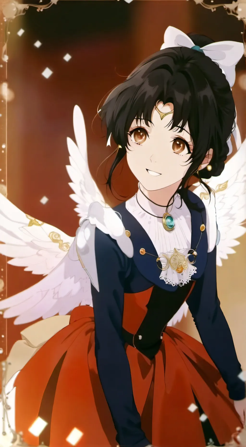 ai character: angelo guardiano background